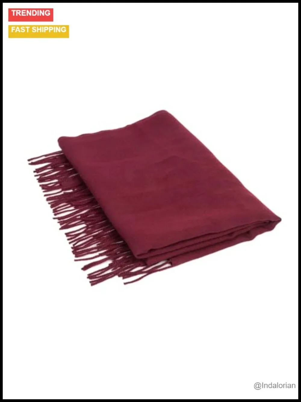 Men's Winter Scarf Thick Cashmere Shawl Long Warm Scarf